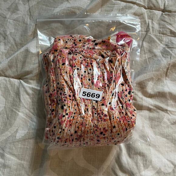 POUPETTE ST. BARTH Ola Long Sleeve Mini Dress Orange Malva xs - Picture 11 of 11